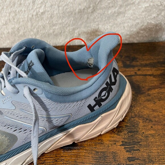 Hoka One One Womens Shoes Size 8.5 B Arahi 5 Blue Running - Picture 16 of 16